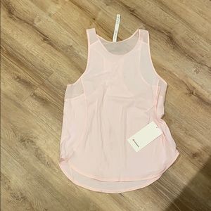 Lulu lemon pink tank top